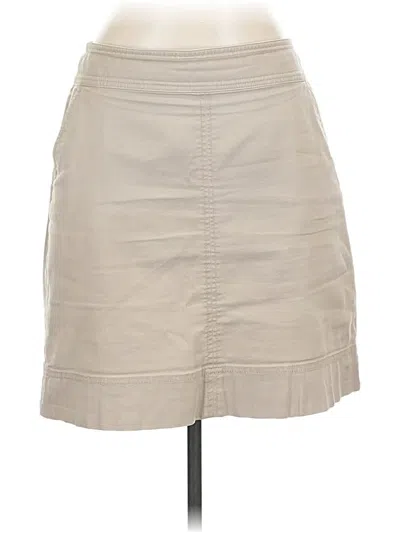 Pre-owned Talbots Outlet Casual Skirt In Brown