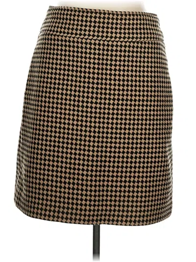 Pre-owned Talbots Outlet Casual Skirt In Brown