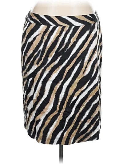 Pre-owned Talbots Outlet Casual Skirt In Gold