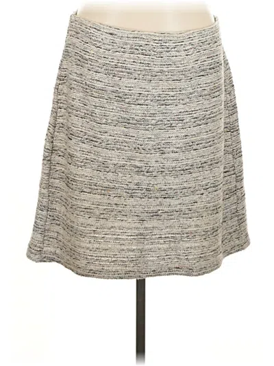 Pre-owned Talbots Outlet Casual Skirt In Gray