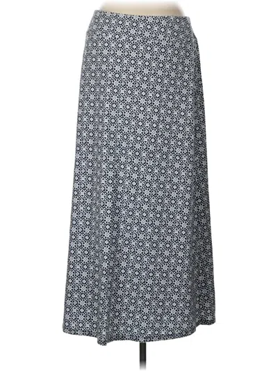 Pre-owned Talbots Outlet Casual Skirt In Gray