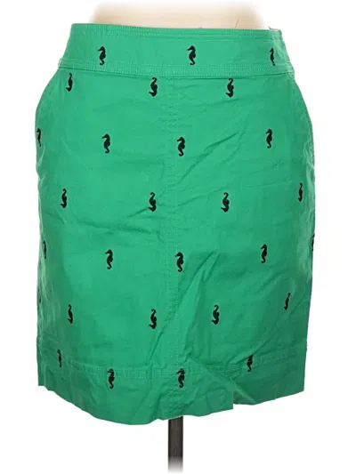 Pre-owned Talbots Outlet Casual Skirt In Green