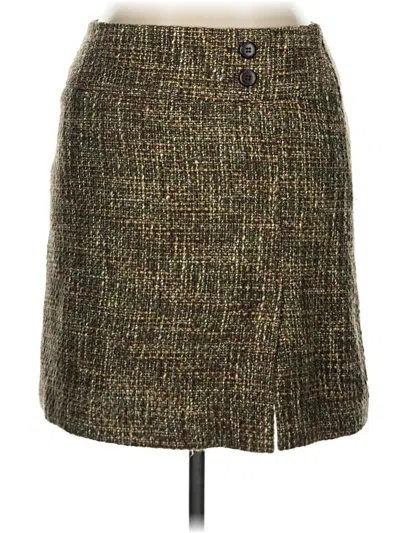 Pre-owned Talbots Outlet Casual Skirt In Green
