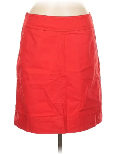 Pre-owned Talbots Outlet Casual Skirt In Red