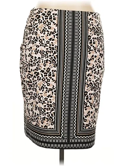 Pre-owned Talbots Outlet Casual Skirt In Tan