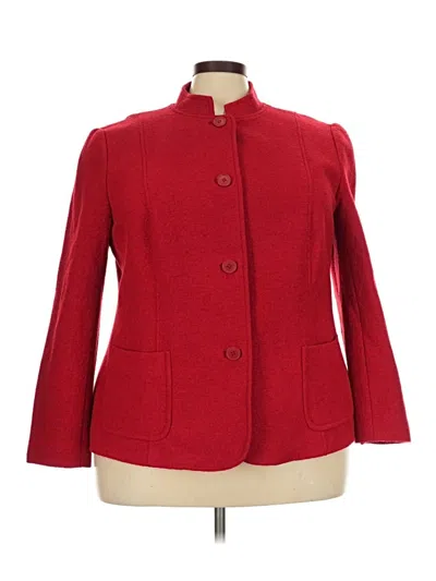 Pre-owned Talbots Outlet Coat In Red