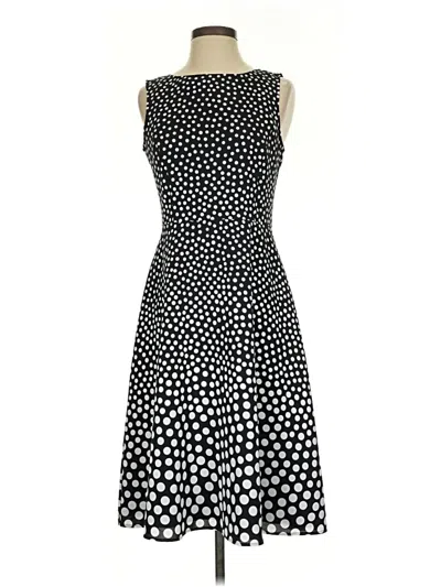 Pre-owned Talbots Outlet Cocktail Dress In Black