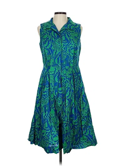 Pre-owned Talbots Outlet Cocktail Dress In Green