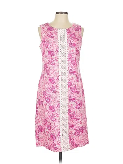 Pre-owned Talbots Outlet Cocktail Dress In Pink