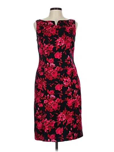 Pre-owned Talbots Outlet Cocktail Dress In Red