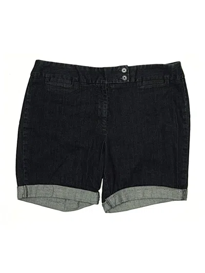 Pre-owned Talbots Outlet Denim Shorts In Blue