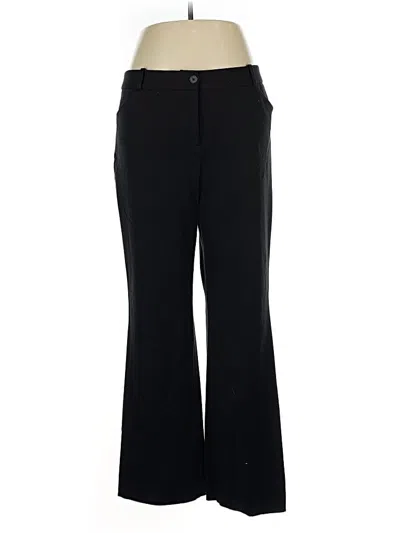 Pre-owned Talbots Outlet Dress Pants In Black