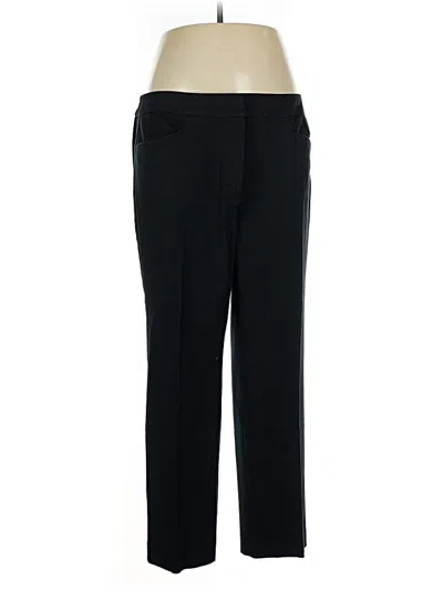 Pre-owned Talbots Outlet Dress Pants In Black