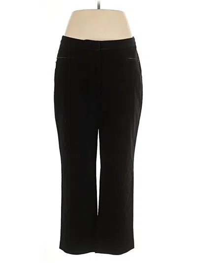 Pre-owned Talbots Outlet Dress Pants In Black