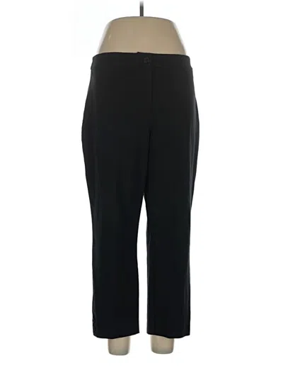 Pre-owned Talbots Outlet Dress Pants In Black