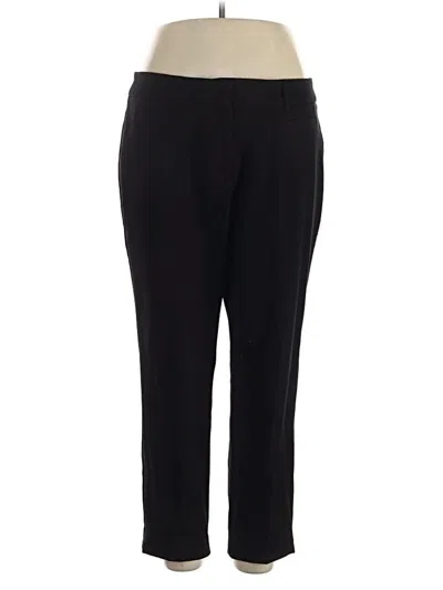 Pre-owned Talbots Outlet Dress Pants In Black