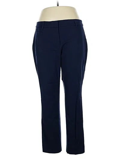 Pre-owned Talbots Outlet Dress Pants In Blue