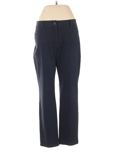 Pre-owned Talbots Outlet Dress Pants In Blue