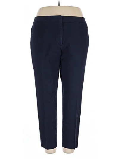 Pre-owned Talbots Outlet Dress Pants In Blue