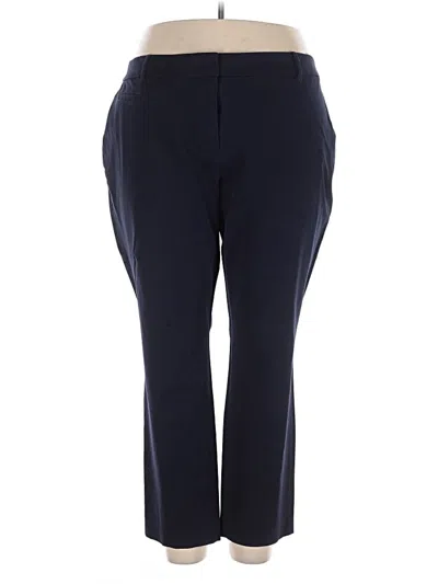 Pre-owned Talbots Outlet Dress Pants In Blue