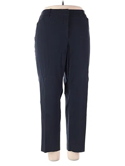 Pre-owned Talbots Outlet Dress Pants In Blue