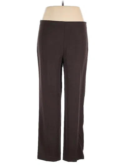 Pre-owned Talbots Outlet Dress Pants In Brown