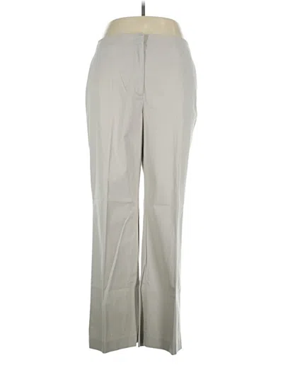 Pre-owned Talbots Outlet Dress Pants In Gray