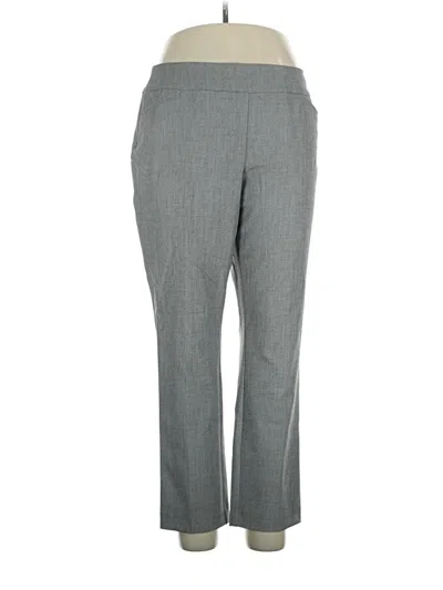 Pre-owned Talbots Outlet Dress Pants In Gray