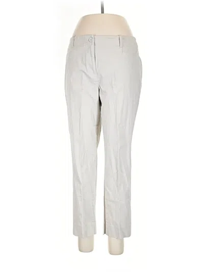 Pre-owned Talbots Outlet Dress Pants In Gray