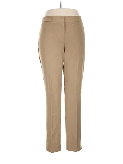 Pre-owned Talbots Outlet Dress Pants In Tan