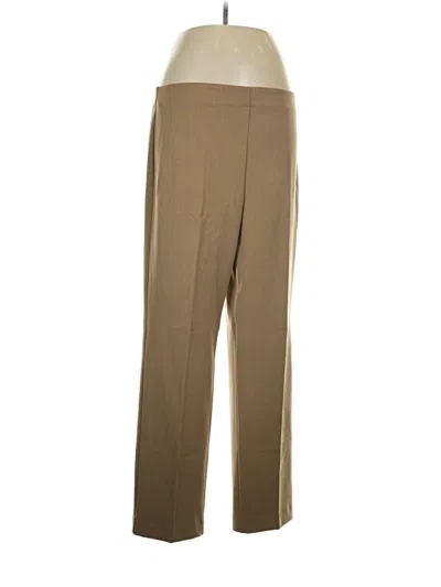 Pre-owned Talbots Outlet Dress Pants In Tan
