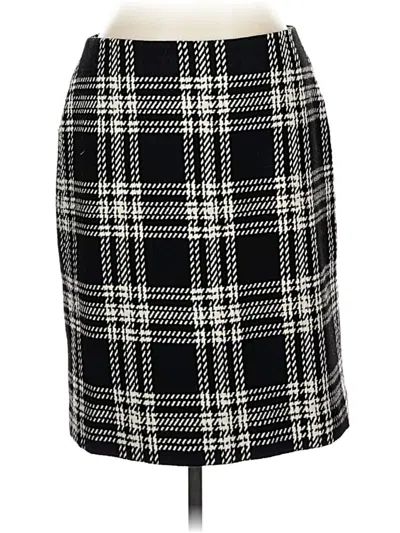 Pre-owned Talbots Outlet Formal Skirt In Black