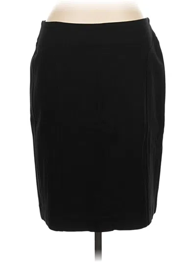 Pre-owned Talbots Outlet Formal Skirt In Black