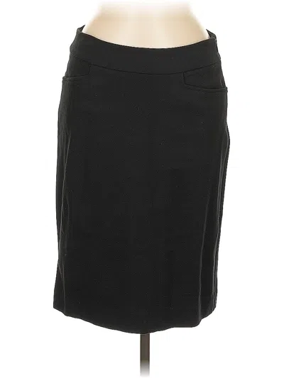 Pre-owned Talbots Outlet Formal Skirt In Black