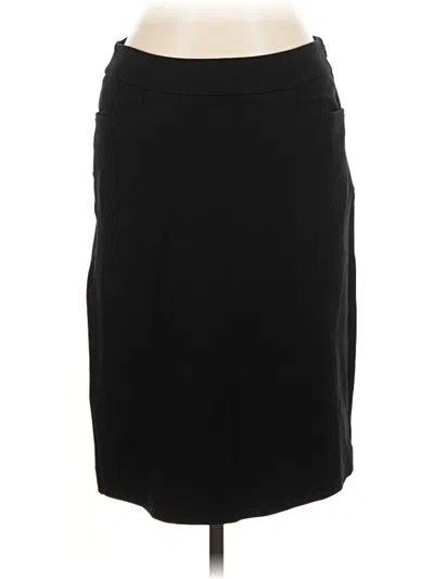 Pre-owned Talbots Outlet Formal Skirt In Black
