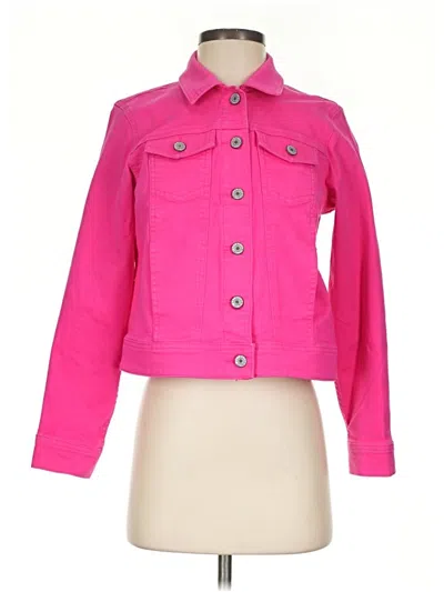 Pre-owned Talbots Outlet Jacket In Pink
