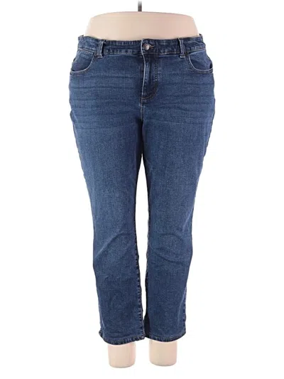 Pre-owned Talbots Outlet Jeans In Blue
