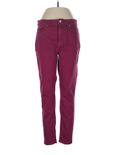 Pre-owned Talbots Outlet Jeans In Burgundy