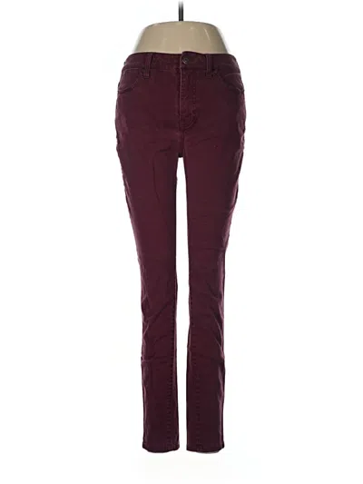 Pre-owned Talbots Outlet Jeans In Burgundy