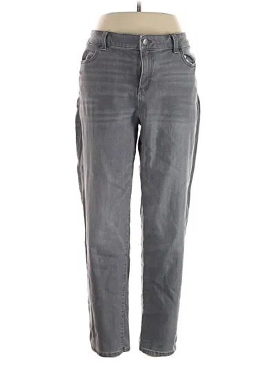 Pre-owned Talbots Outlet Jeans In Gray