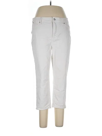 Pre-owned Talbots Outlet Jeans In Ivory