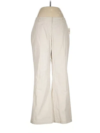 Pre-owned Talbots Outlet Jeans In Ivory