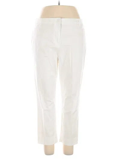 Pre-owned Talbots Outlet Jeans In White
