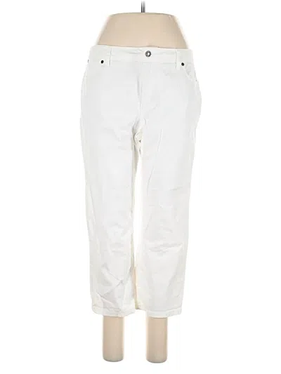 Pre-owned Talbots Outlet Jeans In White