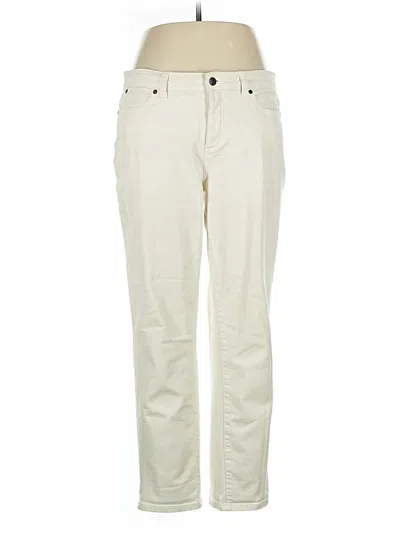 Pre-owned Talbots Outlet Jeans In White