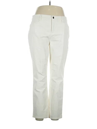 Pre-owned Talbots Outlet Jeans In White