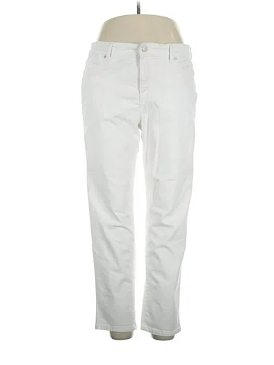 Pre-owned Talbots Outlet Jeans In White
