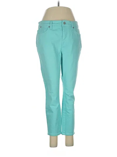 Pre-owned Talbots Outlet Jeggings In Blue