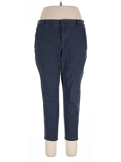 Pre-owned Talbots Outlet Jeggings In Blue