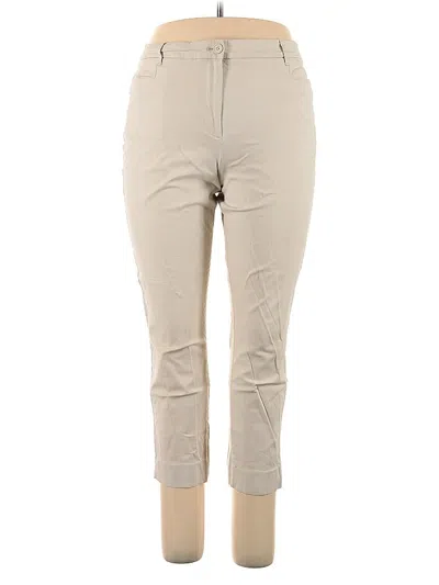 Pre-owned Talbots Outlet Khaki Pant In Brown